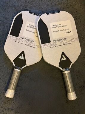 JOOLA Perseus MOD TA-15 Pro-Player Edition Pickleball Paddle - White/Black